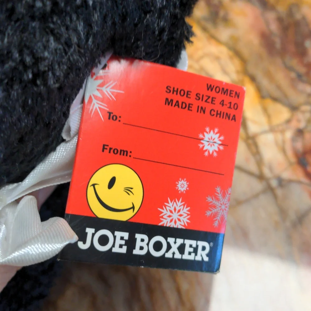 JOE BOXER Black Ladies Socks NEW